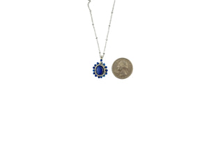 Linde's Blue Star Sapphire Pendant Necklace